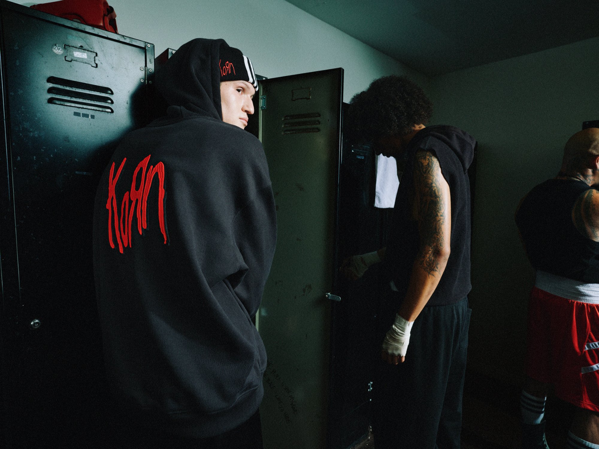 KoRn hoodie back