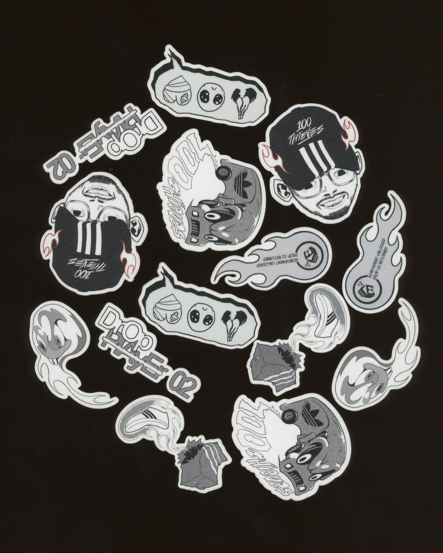 100 Thieves campaign still